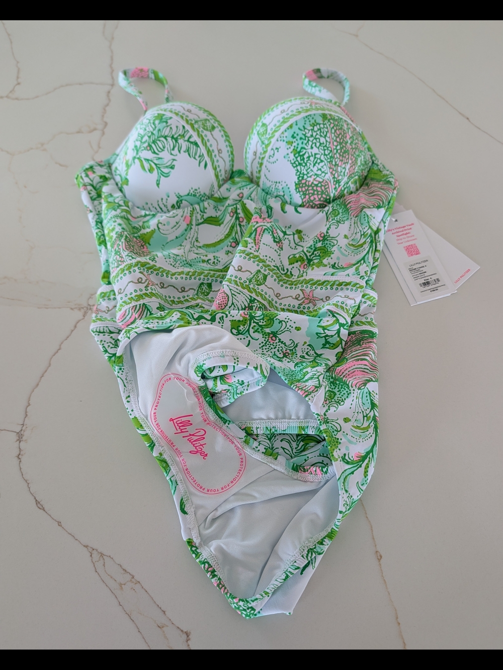 Lilly Pulitzer Palma One-Piece Swimsuit - Picture 3 of 4